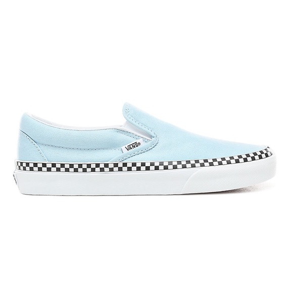 vans check foxing slip on